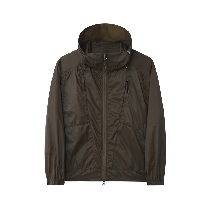 SHELL JACKET — OLIVE