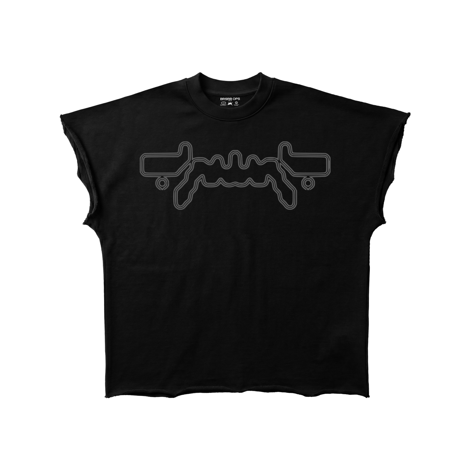 BRSRB "موجة" DECONSTRUCTED - Black