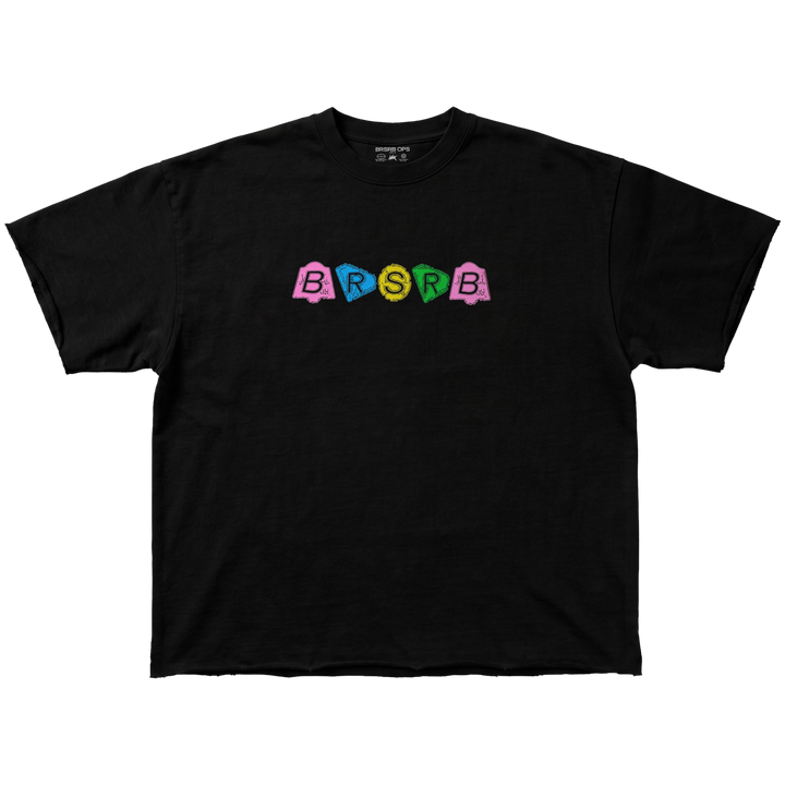 BRSRB Pop Logo Tee – Black