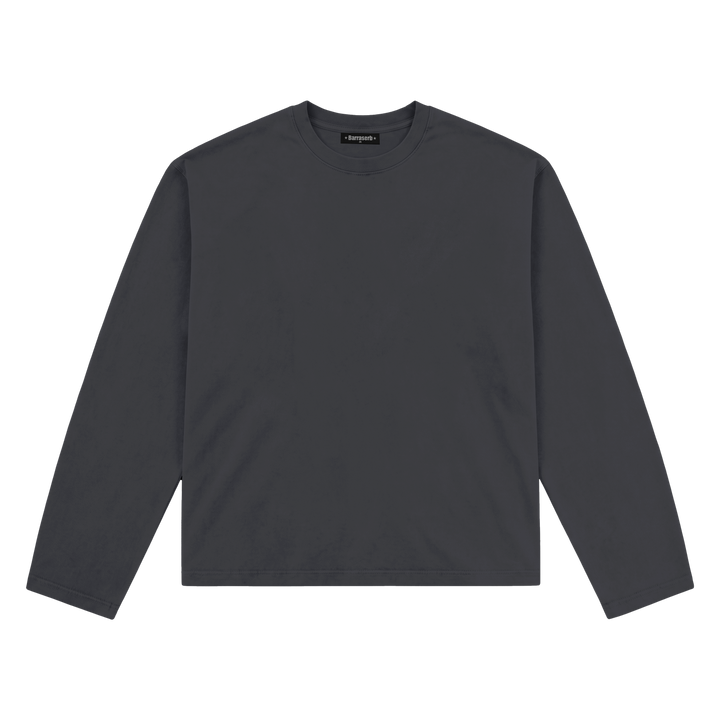 BRSRB LIFEWEAR CORE LONGSLEEVE — WASHED GREY