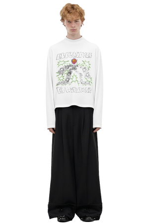 BRSRB Monster Long Sleeve – White