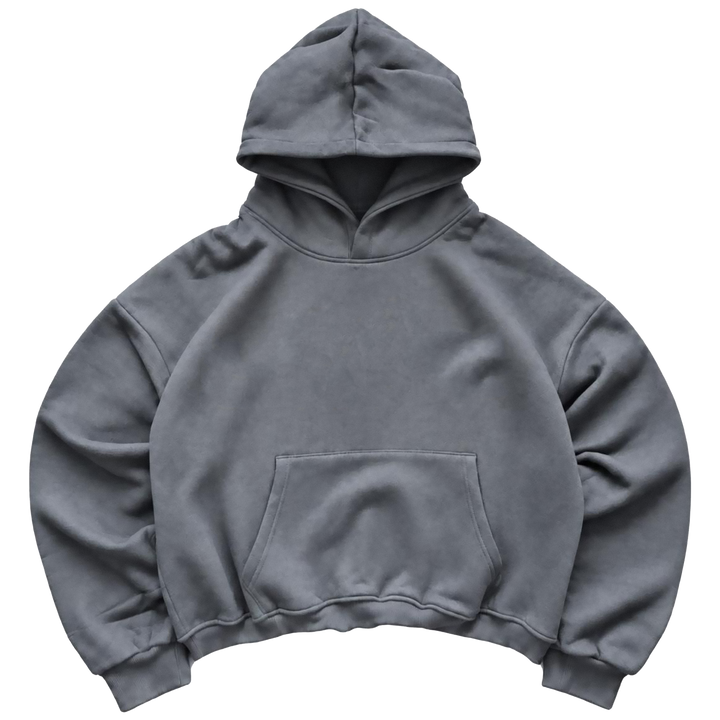 BRSRB LIFEWEAR CORE HOODIE — GREY