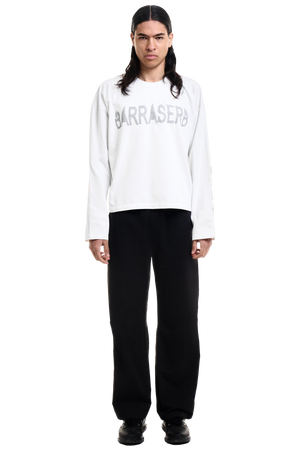 White Apparition Heavyweight Long Sleeve Tee