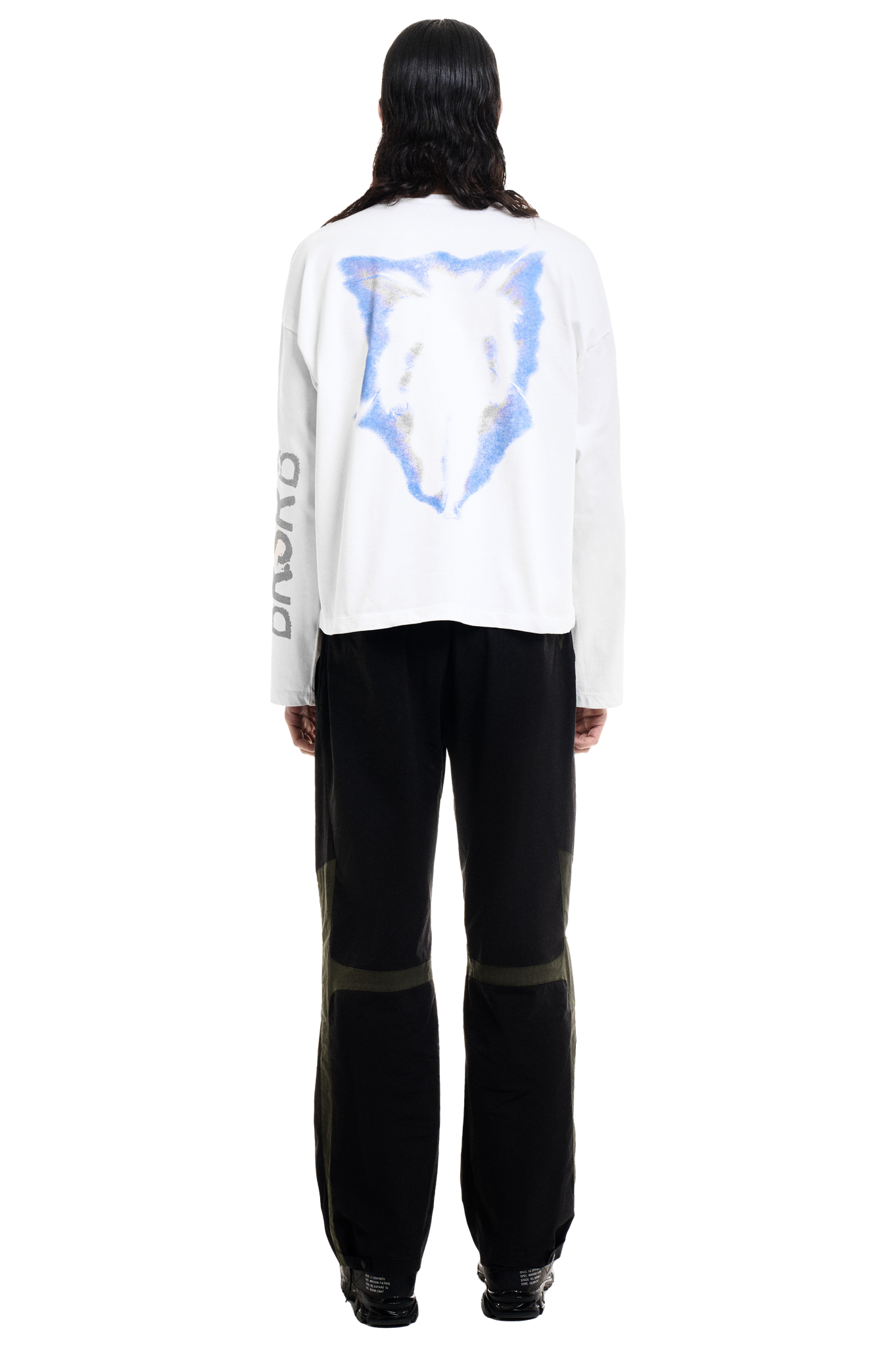 White Apparition Heavyweight Long Sleeve Tee