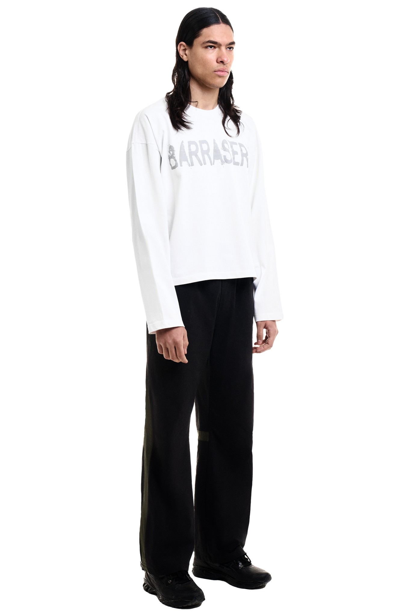 White Apparition Heavyweight Long Sleeve Tee